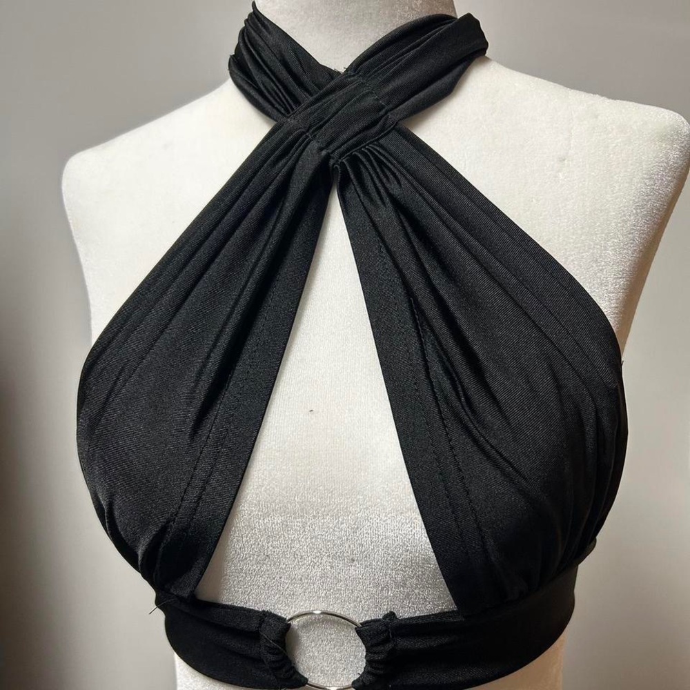 Black Cross Top